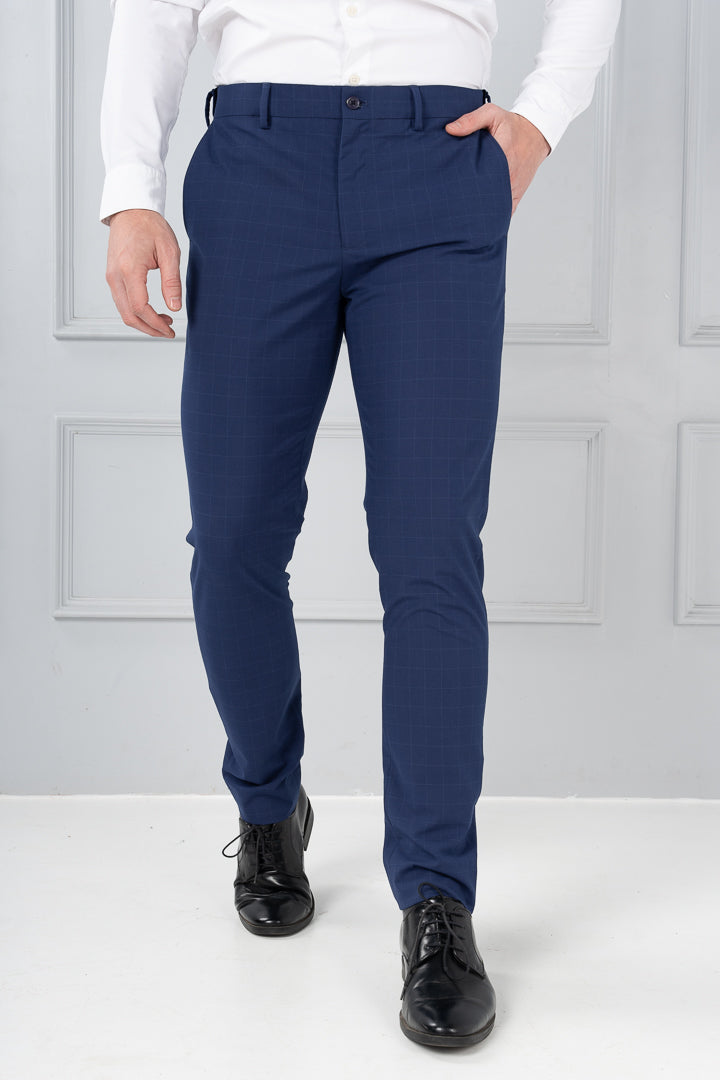 Stylish Formal Lycra Trouser For Men - Evilato